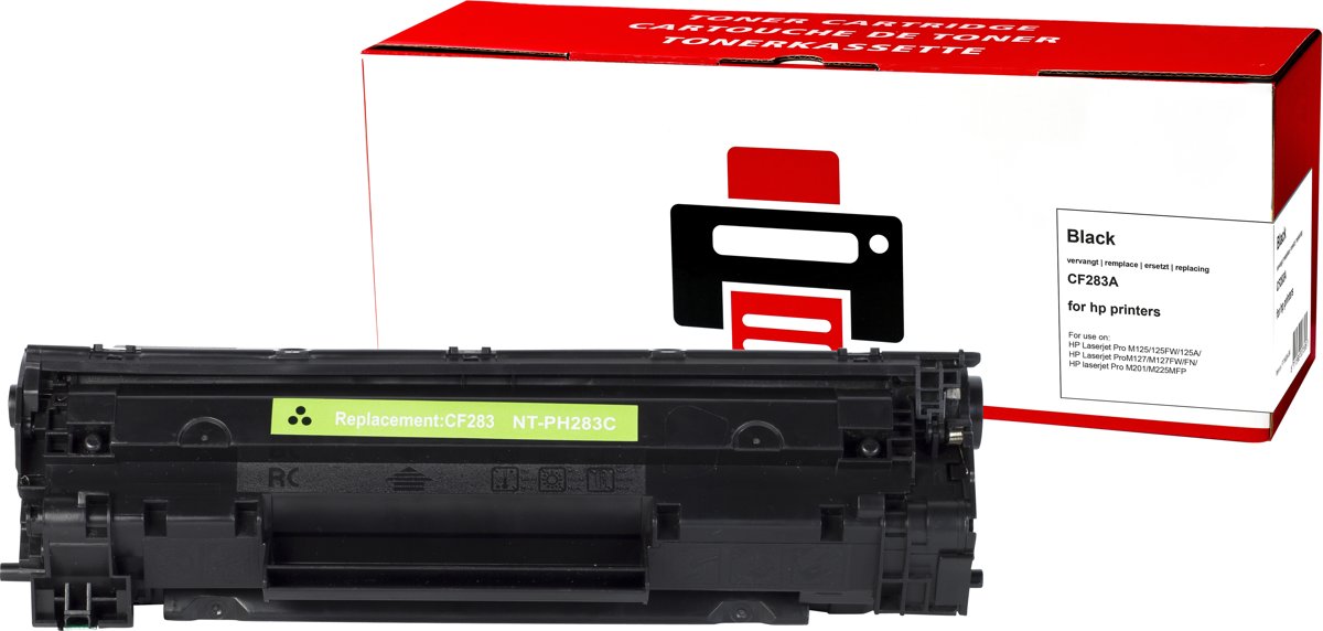 HP 83A (CF283A) toner |Zwart| - Pixeljet